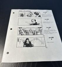 Original Austin Powers In Goldmember Storyboard Scene #109, 6-9.