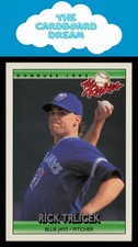 Rick Trlicek 1992 Donruss The Rookies #116 RC Toronto Blue Jays