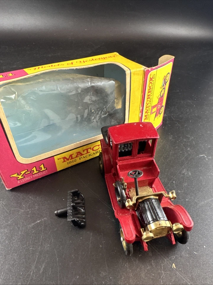 Vintage 1960s Matchbox Lesney Y-11 Models of Yesteryear 1912 PACKARD LANDAULET - Image 2 of 4