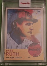 2021 Topps Project 70-1963 Topps Baseball Babe Ruth #115 /3432 by Britney Palmer