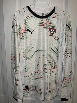 PUMA Mens Portugal 2025 Away Long Sleeve Jersey (WC2026 Qualifiers)