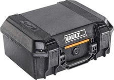 Vault by Pelican - V200 Multi-Purpose Hard Case with Foam Black 