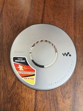 Sony CD Walkman - Portable Compact Disc Player -Silver D-EJ011/SC Tested Works