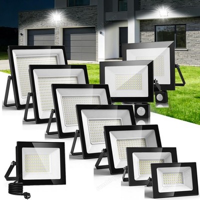 LED Fluter Außen Strahler Scheinwerfer 10W 20W 30W 50W 100W 200W 300W 500W IP65