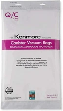 6 pk Type Q HEPA Vacuum Bags for Canister Vacuums 53292