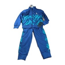 NWT Jordan 2 Piece Track Suit FRENCH BLUE Zip Jacket Pants YOUTH SIZE 4