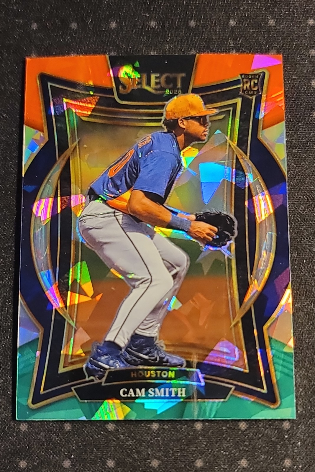 2025 Panini Select - Concourse Cam Smith #46 Red & Green Ice Prizm (RC)