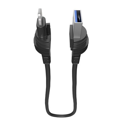 LifeProof LIFEACTIV MFi Certified USB-A to Apple 8-Pin Cable 15'' Black