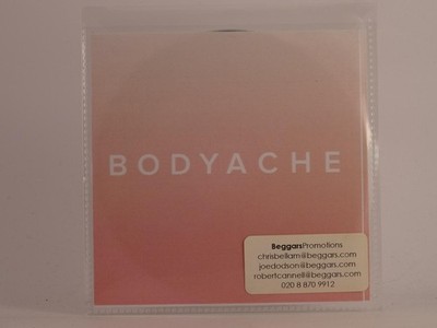 PURITY RING BODYACHE (E81) 1 Track Promo CD Single including Picture Sleeve 4AD