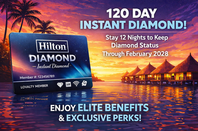#ad Hilton Diamond Status $79.00