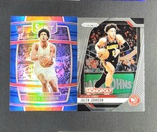 Panini Prizm Monopoly Select Concourse Jalen Johnson Rookie RC Atlanta Hawks Lot