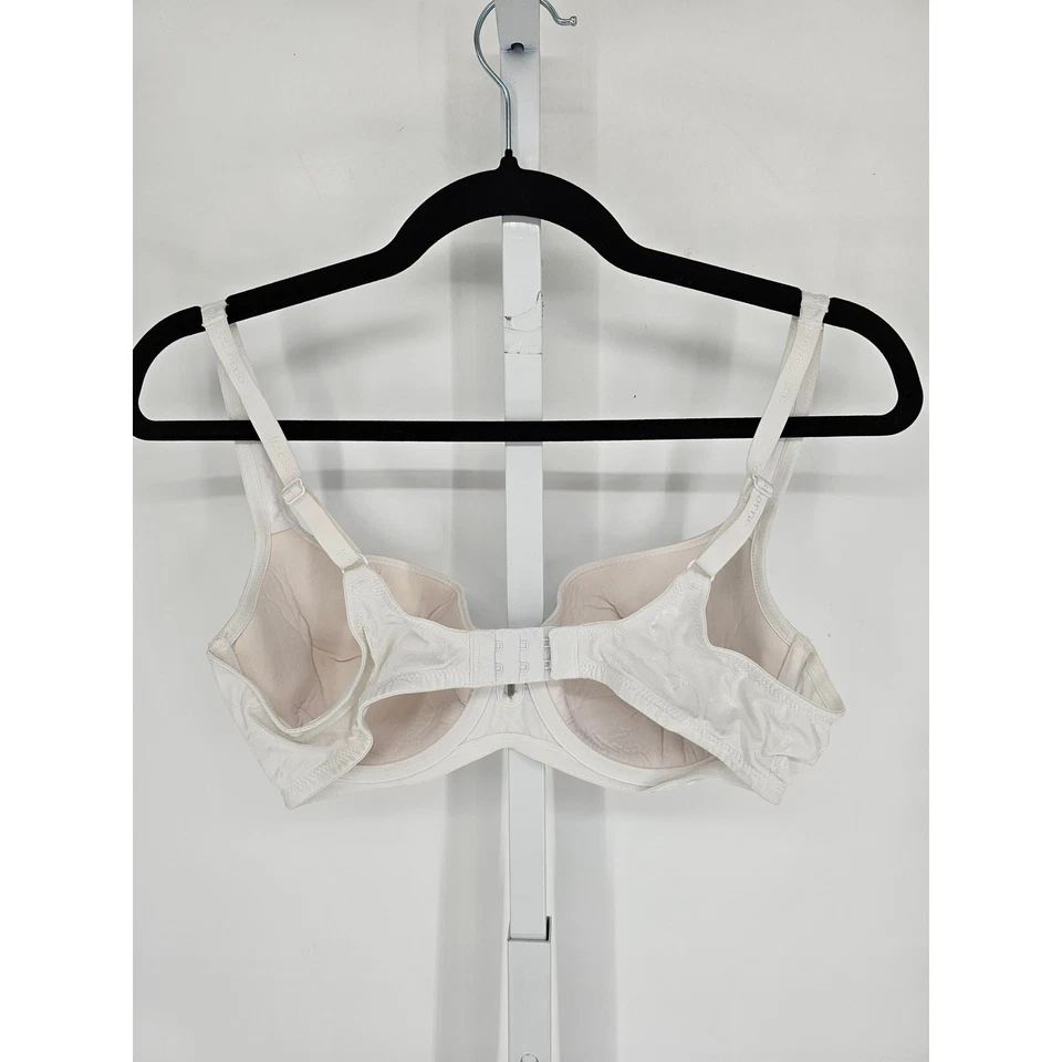 Sujetador camiseta blanca vintage años 90 Liz Claibrone para mujer talla 36C Foto 3 de 4