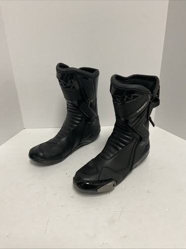 Sedici Corsa Vented Boots Black Size 13 US / 46 EU