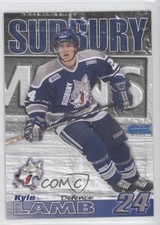 2003-04 Action Cards Sudbury Wolves Kyle Lamb #24 9jq