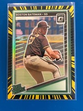 2025 Donruss Optic Rated Prospects Electricity Prizm 20/69 Boston Bateman 1j8n