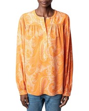 Zadig & Voltaire Tigy Silk Blouse Women's Xs