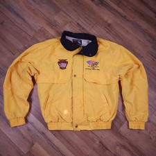 VTV 1997 Indianapolis 500 Jacket Mens Large Yellow Oldsmobile Aurora V8 Pace Car