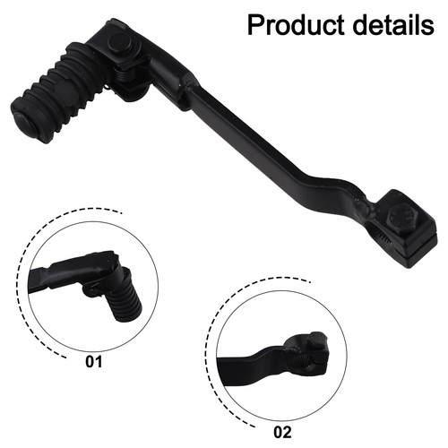 Innovative Black Stainless Steel Foldable Gear Shifting Solution for ATVs - Picture 6 of 17