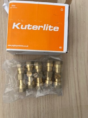 1/2 Zoll K4426 DZR Pegler Kuterlite Doppelrückschlagventil. 5 Stück