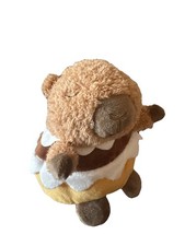Way To Celebrate Capybara Donut Plush Easter Stuffed Animal Toy 6.5” NEW!