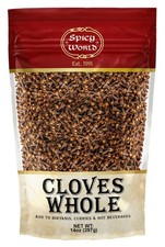 Cloves Whole Bulk 14 Oz Bag - Pure, Non-GMO, Premium 14 Ounce Pack of 1