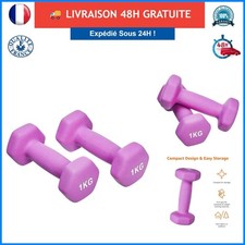 Haltères néoprène paire musculation fitness antidérapantes