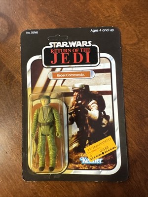 Star Wars REBEL COMMANDO Return of the Jedi 65-Back 1983 Vintage
