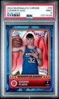 2024 TOPPS CHROME MCDONALD'S ALL AMERICAN BLUE LAVA #78 COOPER FLAGG 56/75 PSA 9