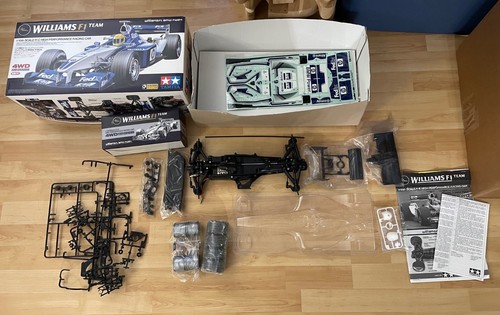 Vintage Tamiya 1/10 Williams F1 BMW Team FW24 F201 Chassis R/C 4WD #58303 - Picture 2 of 7