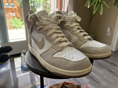 Nike APC Dunk High 2008 Summer White/Sail Suede A.P.C. 547757 110 Peter Moore