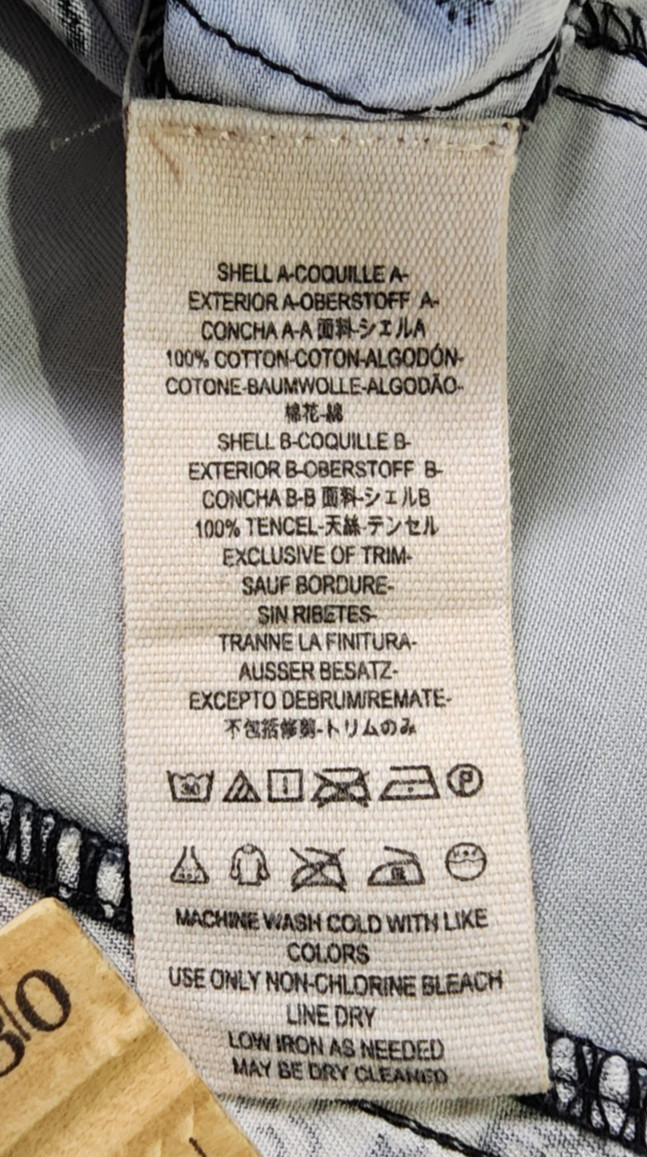 Free People Womens Button Up Patchwork Bandana Sh… - image 9