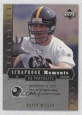 2005 Upper Deck Portraits Scrapbook Moments /425 Heath Miller #24 1m8