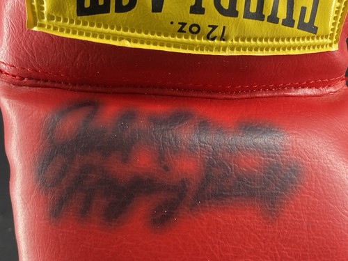 Autograph Boxing Everlast Glove Signed Jake Lamotta Raging Bull 100% Real - Picture 2 of 7