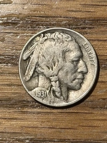 1931-S Key Date Buffalo Nickel in Extra Fine Condition