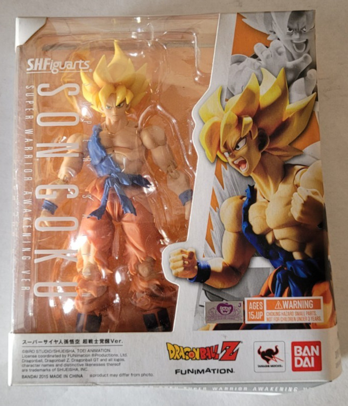 S.H. Figuarts Super Saiyan Goku Warrior Awakening
