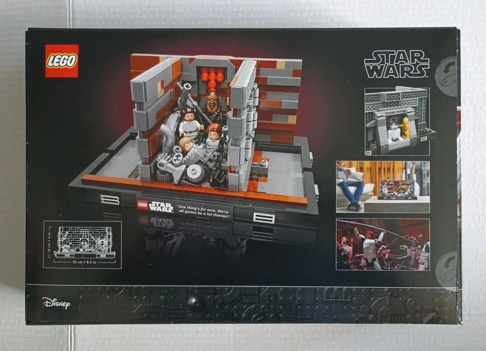 LEGO Star Wars 75339 Death Star Trash Compactor Retired Set New In Sealed Box - Image 3 of 4