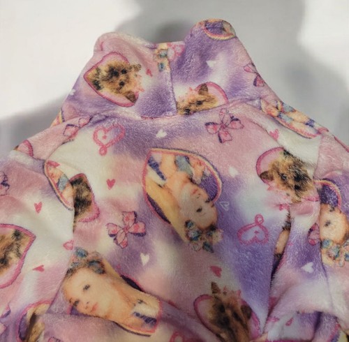 Girls Bathrobe Size 5/6 JOJO SIWA With Tie Pink - Picture 5 of 9