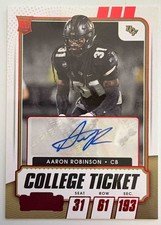 2021 Panini Contenders Draft Picks Aaron Robinson #287 RC Auto