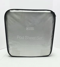 Queen Size - Eight Sleep The Original Pod White Bed Sheet Set Brand New