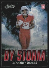 2024 Panini Absolute By Storm Red 135/150 Trey Benson Rookie JW1