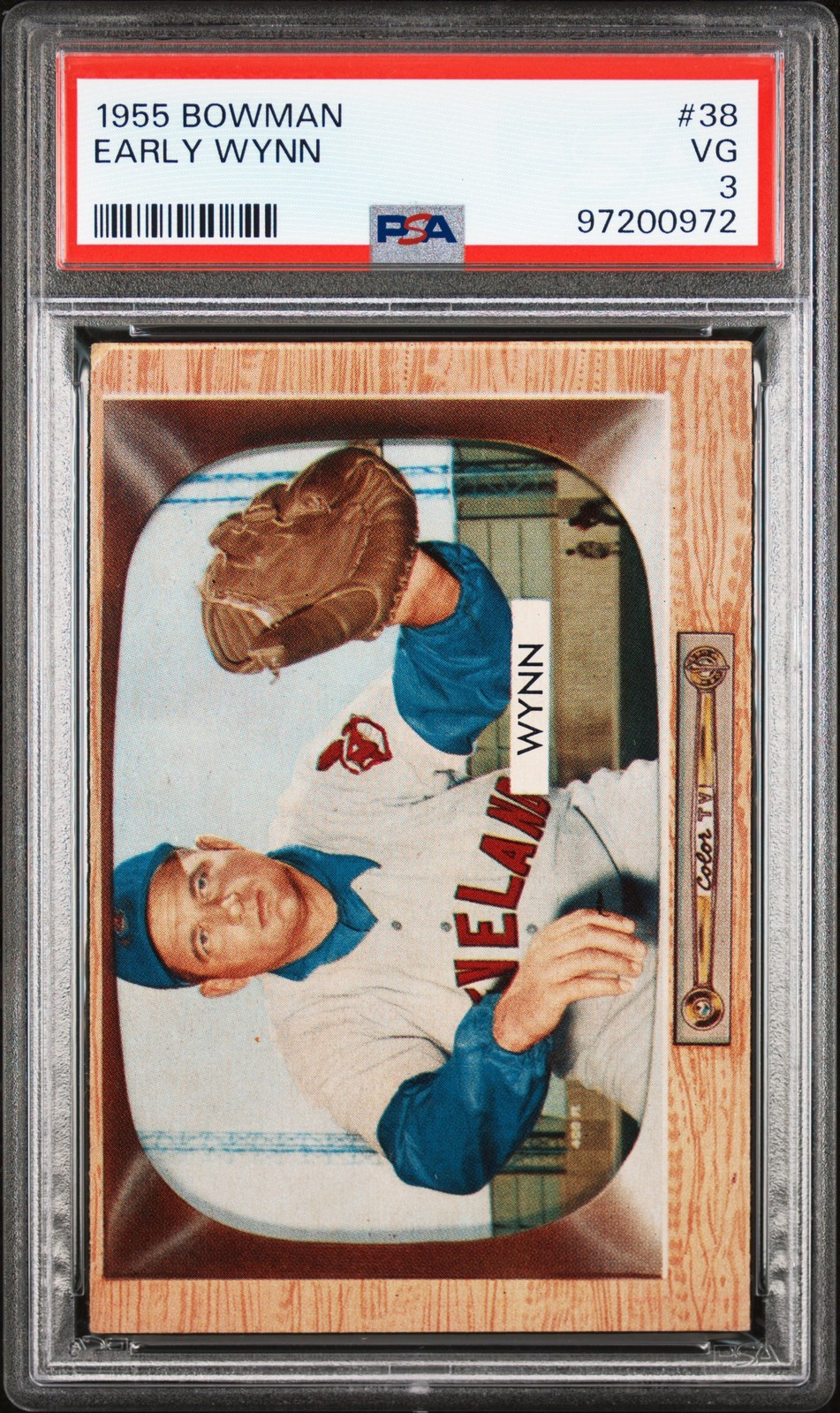 1955 Bowman Early Wynn #38 PSA 3