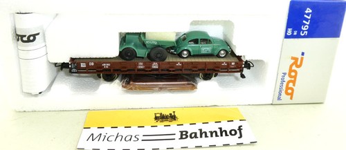 Camión volquete Roco 47795 DB Wiking negro construcción 1:87 H0 embalaje original HC5 å | Condition: Gebraucht