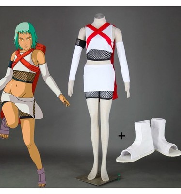 Fuu Naruto Cosplay Kostüm komplett mit Perücke