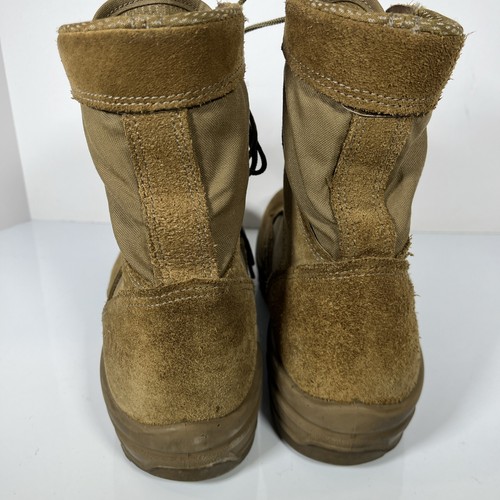 Bates Boots Mens Size 10 Tan Combat Vehicle Crewman Gore-Tex Vibram Sole Army - Picture 12 of 20