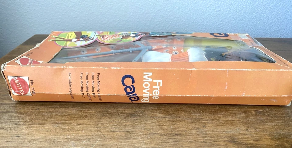 Mattel Barbie 1974 Free Moving Cara 7283 en caja original completa NRFB AA Foto 2 de 4