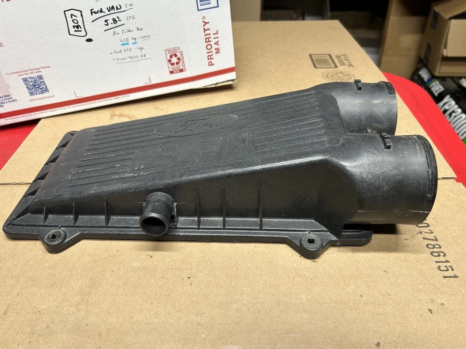 87-96 福特 E-150 Econoline VAN - 4.9 5.0 5.8 空气过滤器盒盖上衣 - 非质量 — 第 4/4 张图片