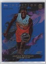 2021-22 Topps Inception OTE Overtime Elite Blue 40/199 Jazian Gortman #96 04t5