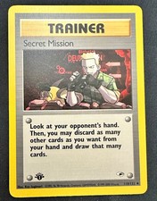 Pokémon 2000 Gym Heroes 1st Edition SECRET MISSION 118/132 never played on eBay