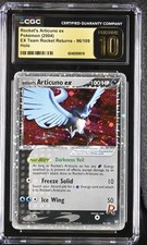 CGC 10 PRISTINE Rocket's Articuno EX 96/109 EX Team Rocket Returns Holo Pokemon on eBay