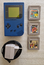 Classic Gameboy Play it loud blau mit Netzadapter und 3 Spielen
